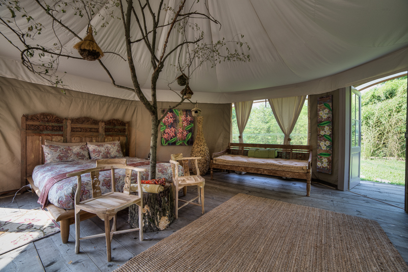 Glamping Canonici di San Marco beds