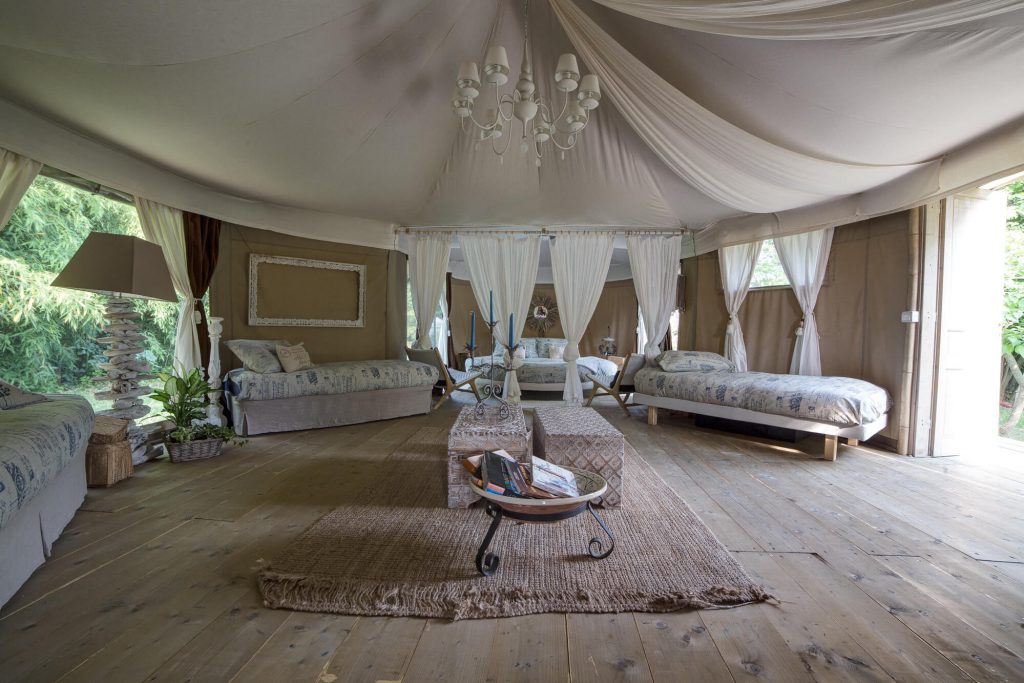 Glamping Canonici di San Marco twin room