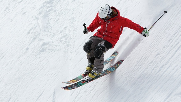 Skiing in Sierra Nevada near Malaga