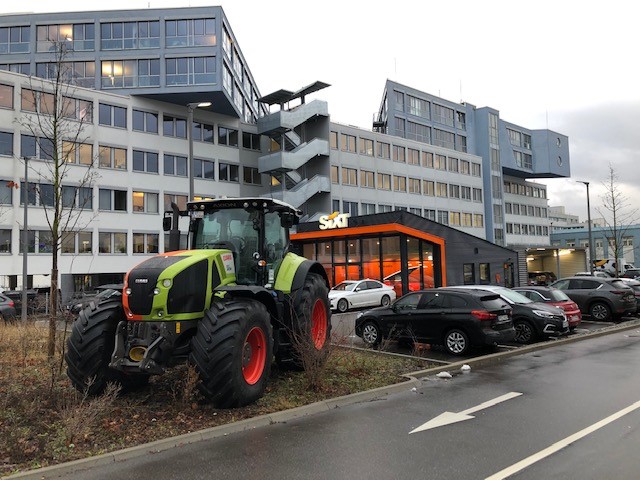 Sixt Tractor rental in Stuttgart Germany
