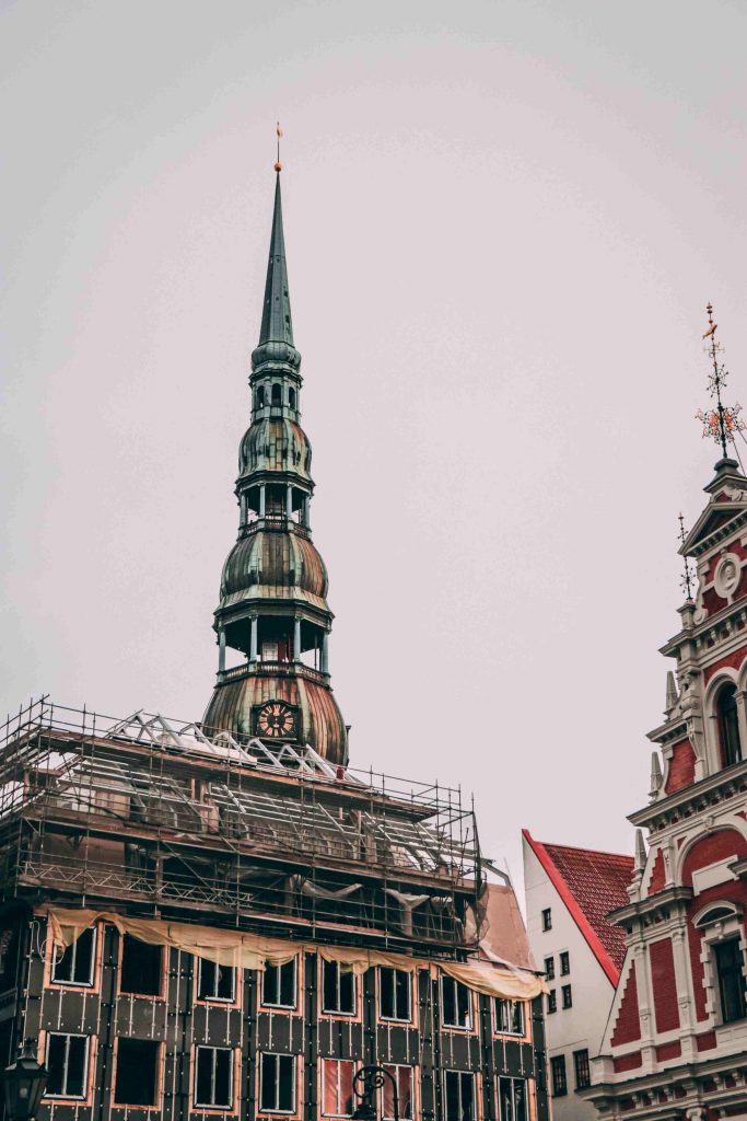 Spire of Riga church