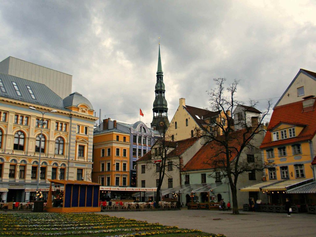 Old town square in Riga