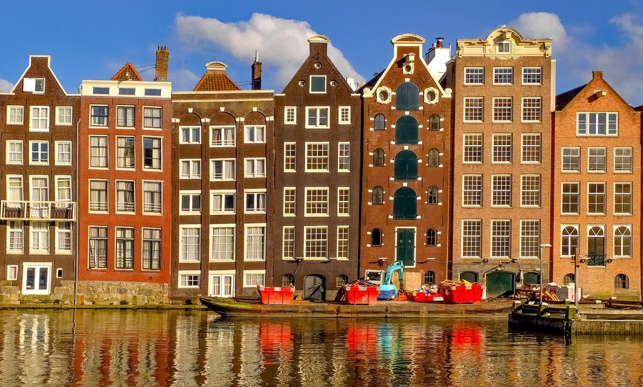 Iconic Amsterdam houses